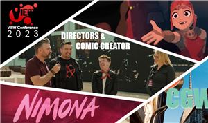 VIDEO: <i>Nimona</i> Directors & Graphic Novel Creator—VIEW Conference Interview