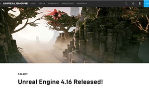 Epic Games Releases Unreal Engine 4.16