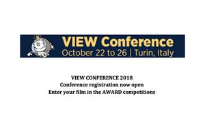 VIEW Conference Accepting Submissions For Competitions