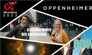 VIDEO: <i>Oppenheimer</i> VFX Supervisor Giacomo Mineo—VIEW Conference Interview