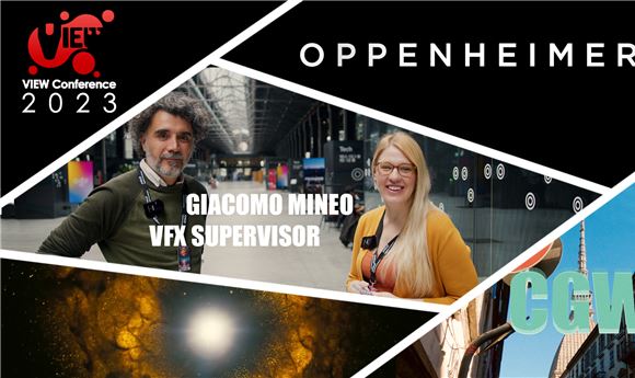 VIDEO: <i>Oppenheimer</i> VFX Supervisor Giacomo Mineo—VIEW Conference Interview