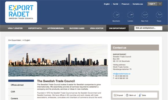 Swedish Trade Council Hosts 'Nordic Pavilion'