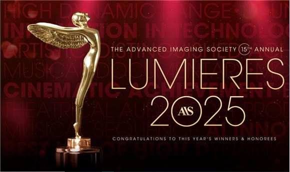 Advanced Imaging Society announces winners of the 15th annual Lumiere Awards