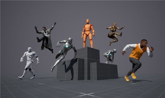 Epic Games releases Game Animation Sample Project with over 500 free animations