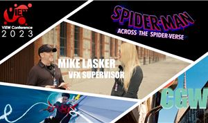 VIDEO: <i>Spider-Man: Across the Spider-Verse</i> VFX Supervisor Mike Lasker—VIEW Conference Interview