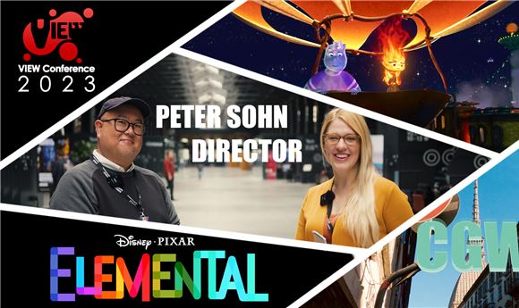 VIDEO: <i>Elemental</i> Director Peter Sohn—VIEW Conference Interview