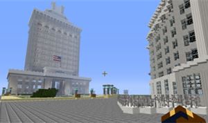 Building Oakland in Minecraft