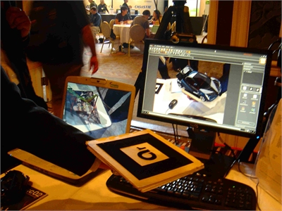 Augmented reality from Turin’s SEAC02 at the GPU conference.